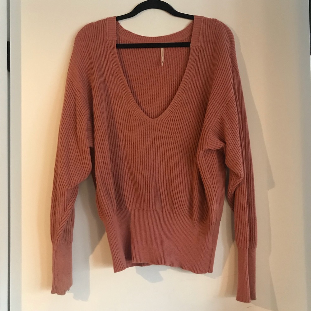V-neck sweater